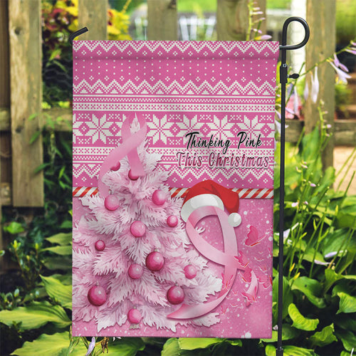 Australia Breast Cancer Awareness Month Garden Flag Thinking Pink This Christmas