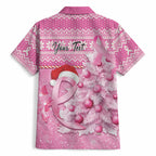 Personalised Australia Breast Cancer Awareness Month Hawaiian Shirt Thinking Pink This Christmas
