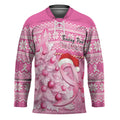 Personalised Australia Breast Cancer Awareness Month Hockey Jersey Thinking Pink This Christmas