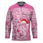 Personalised Australia Breast Cancer Awareness Month Hockey Jersey Thinking Pink This Christmas