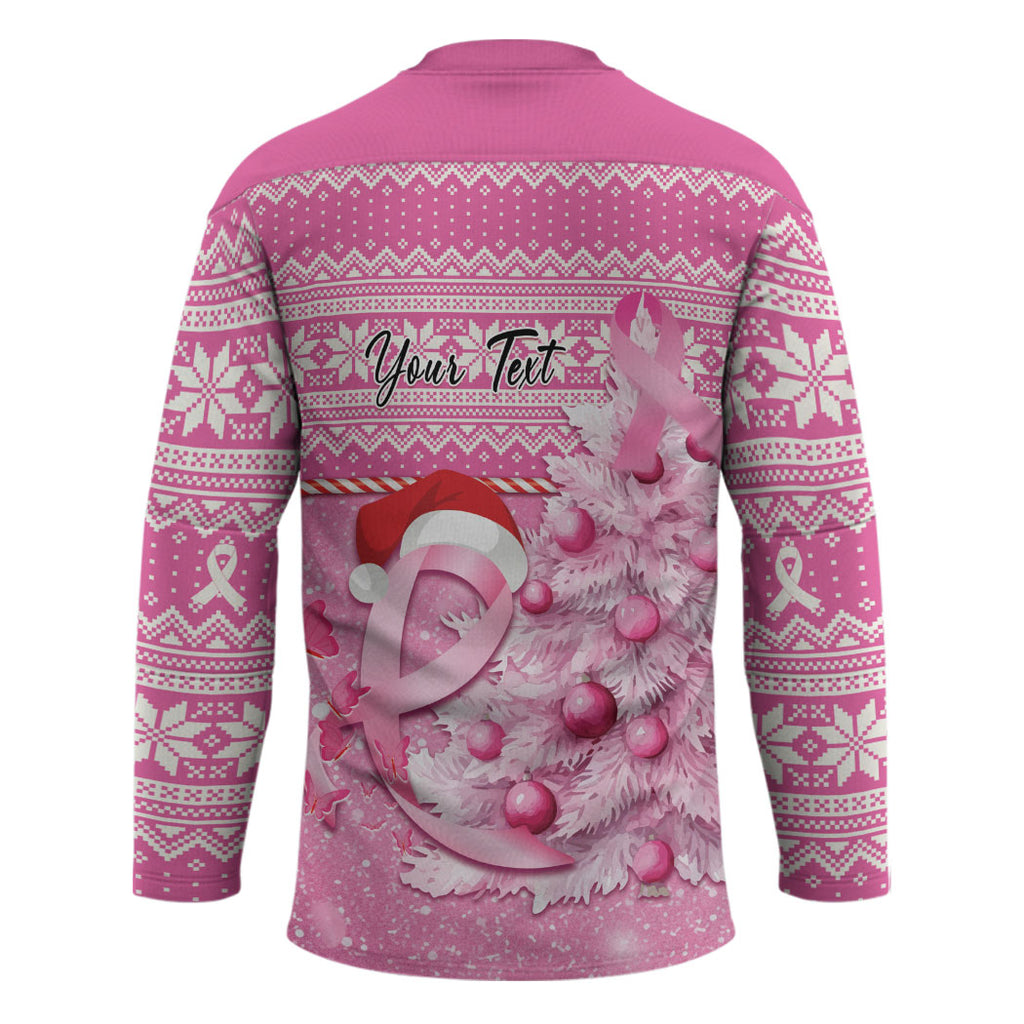 Personalised Australia Breast Cancer Awareness Month Hockey Jersey Thinking Pink This Christmas