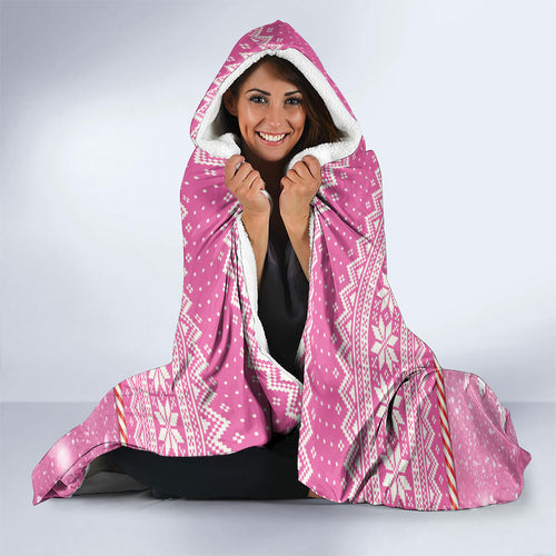 Australia Breast Cancer Awareness Month Hooded Blanket Thinking Pink This Christmas