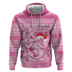 Personalised Australia Breast Cancer Awareness Month Hoodie Thinking Pink This Christmas