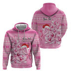 Personalised Australia Breast Cancer Awareness Month Hoodie Thinking Pink This Christmas