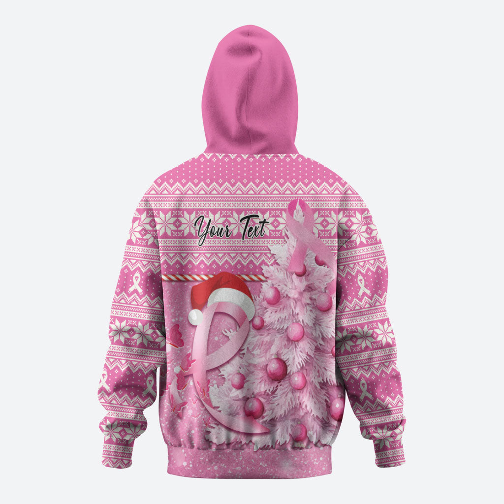 Personalised Australia Breast Cancer Awareness Month Hoodie Thinking Pink This Christmas