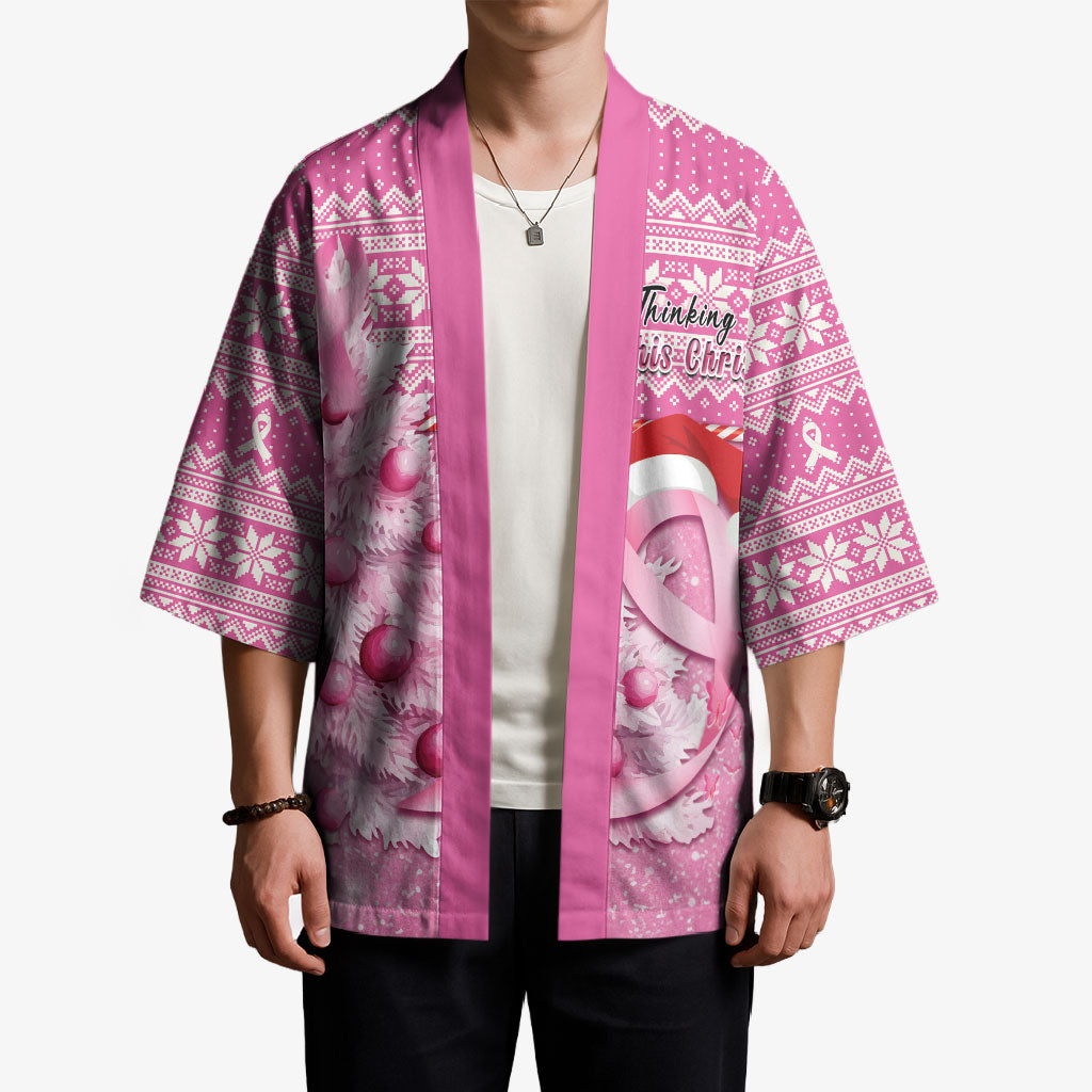 Personalised Australia Breast Cancer Awareness Month Kimono Thinking Pink This Christmas