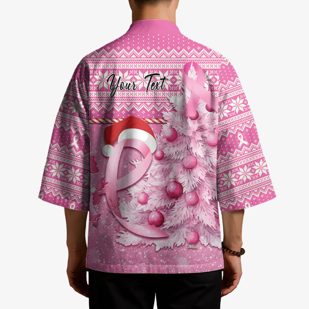 Personalised Australia Breast Cancer Awareness Month Kimono Thinking Pink This Christmas