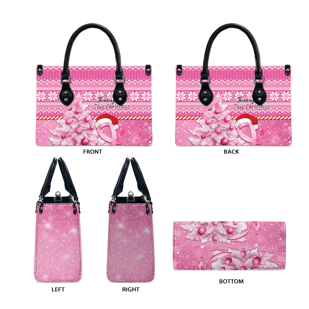 Australia Breast Cancer Awareness Month Leather Bag Thinking Pink This Christmas