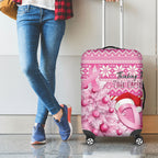 Australia Breast Cancer Awareness Month Luggage Cover Thinking Pink This Christmas