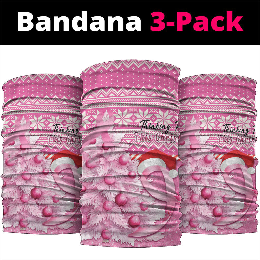 Australia Breast Cancer Awareness Month Neck Gaiter Thinking Pink This Christmas