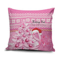Australia Breast Cancer Awareness Month Pillow Cover Thinking Pink This Christmas