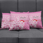 Australia Breast Cancer Awareness Month Pillow Cover Thinking Pink This Christmas
