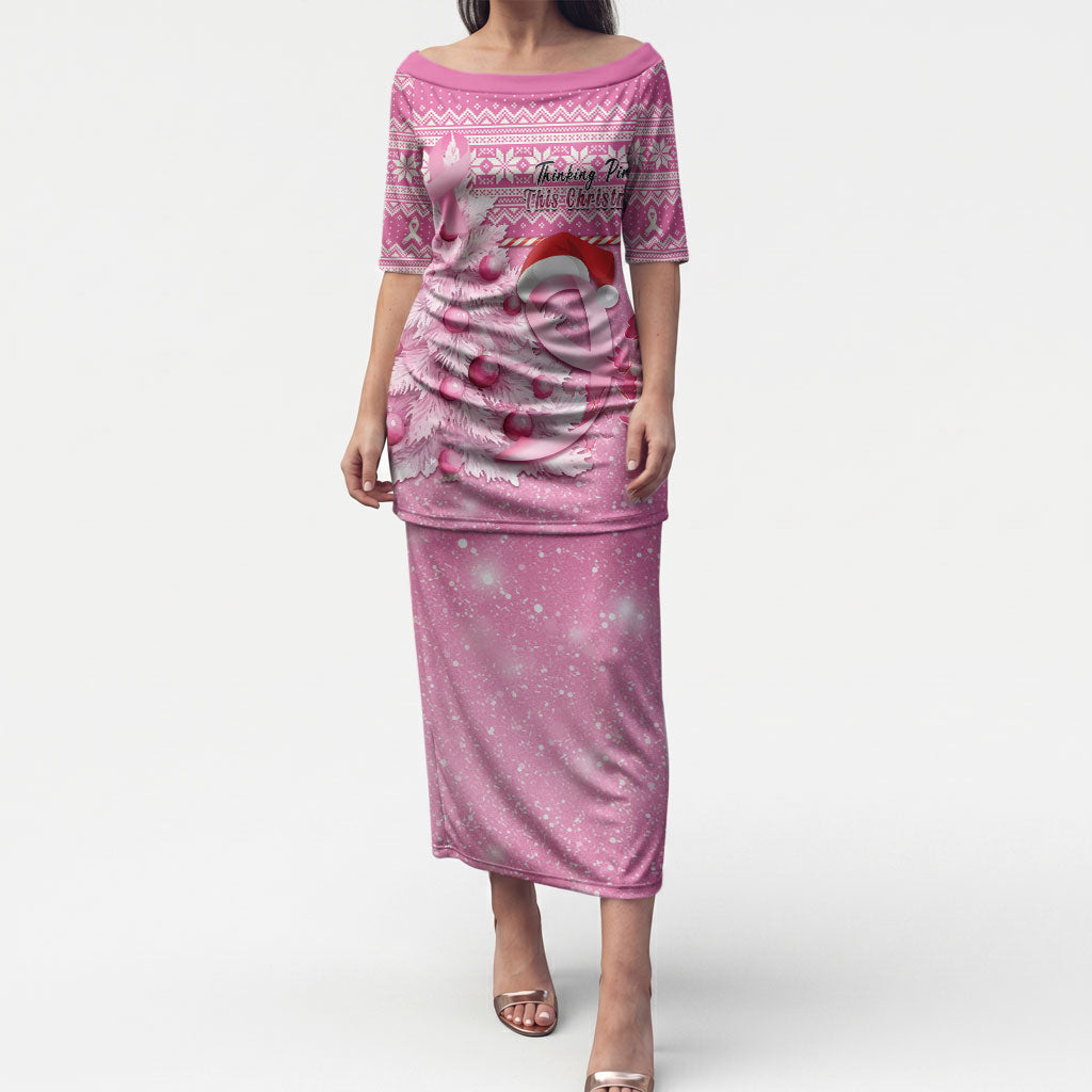 Personalised Australia Breast Cancer Awareness Month Puletasi Thinking Pink This Christmas