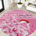Australia Breast Cancer Awareness Month Round Carpet Thinking Pink This Christmas