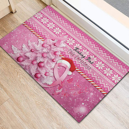 Australia Breast Cancer Awareness Month Rubber Doormat Thinking Pink This Christmas
