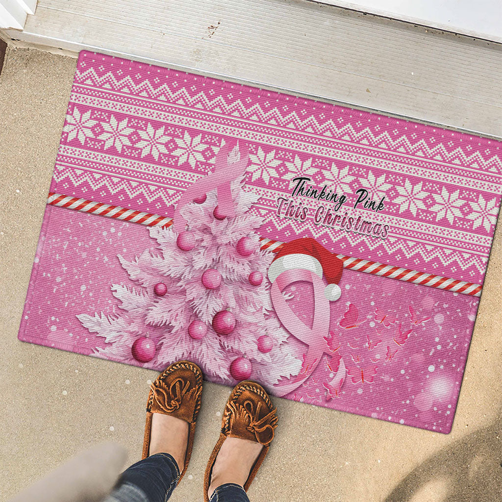Australia Breast Cancer Awareness Month Rubber Doormat Thinking Pink This Christmas