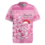 Personalised Australia Breast Cancer Awareness Month Rugby Jersey Thinking Pink This Christmas