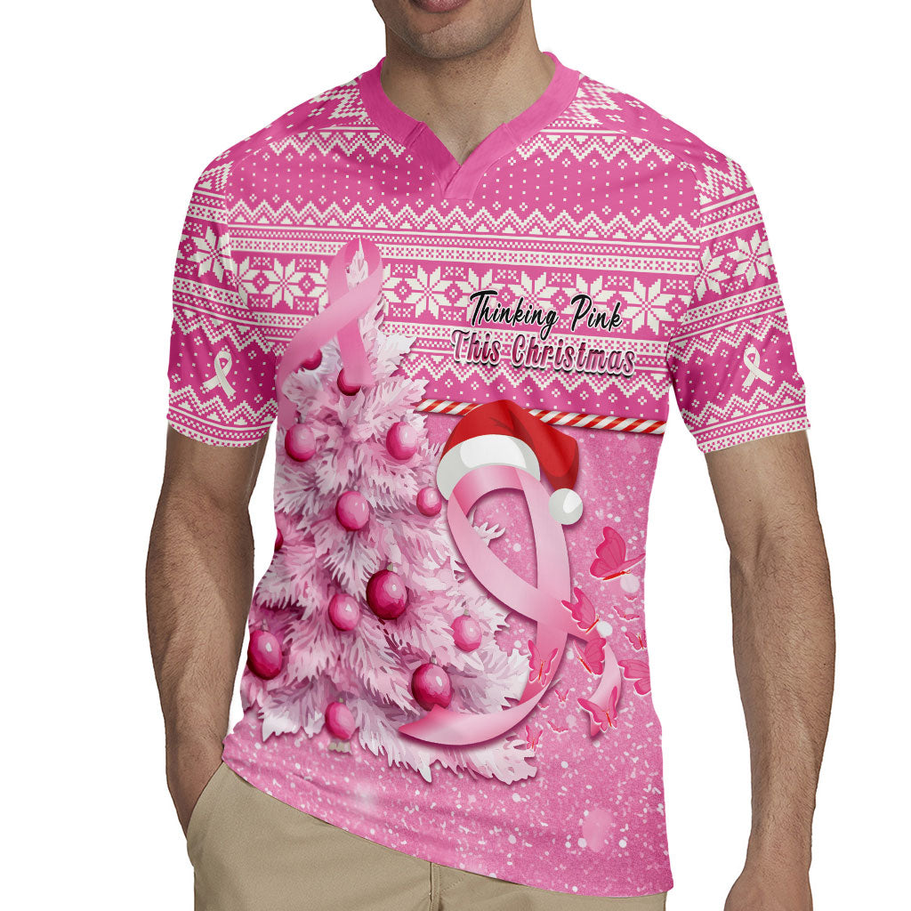 Personalised Australia Breast Cancer Awareness Month Rugby Jersey Thinking Pink This Christmas