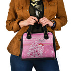 Australia Breast Cancer Awareness Month Shoulder Handbag Thinking Pink This Christmas