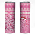 Australia Breast Cancer Awareness Month Skinny Tumbler Thinking Pink This Christmas
