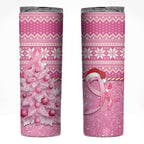 Australia Breast Cancer Awareness Month Skinny Tumbler Thinking Pink This Christmas