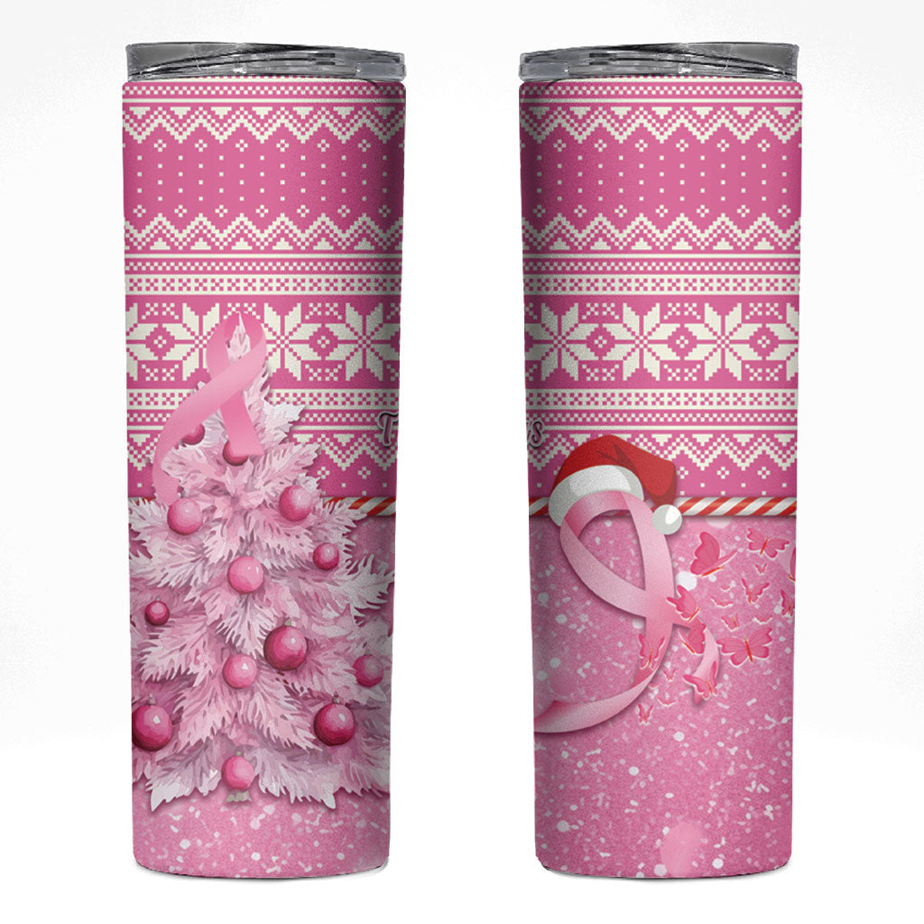 Australia Breast Cancer Awareness Month Skinny Tumbler Thinking Pink This Christmas