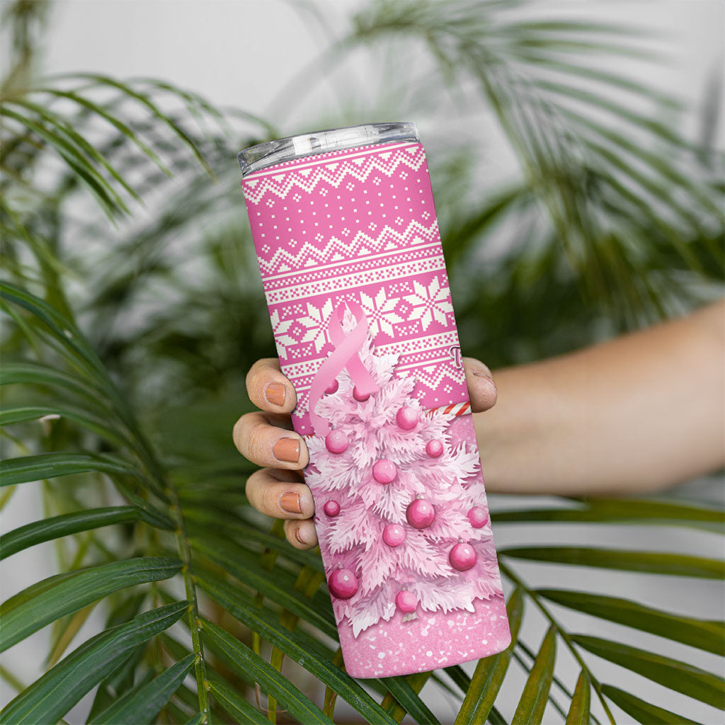 Australia Breast Cancer Awareness Month Skinny Tumbler Thinking Pink This Christmas