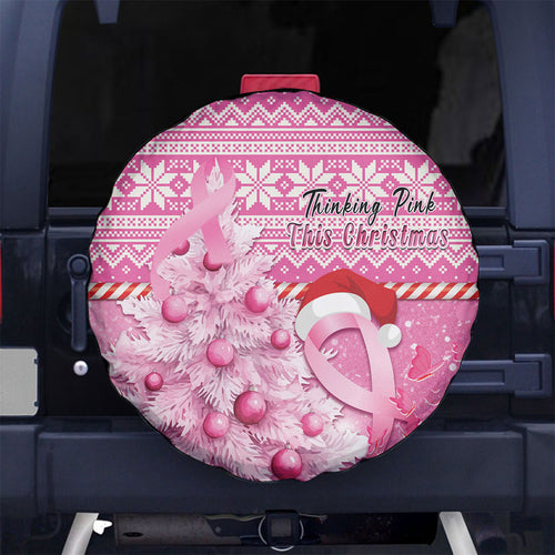Australia Breast Cancer Awareness Month Spare Tire Cover Thinking Pink This Christmas