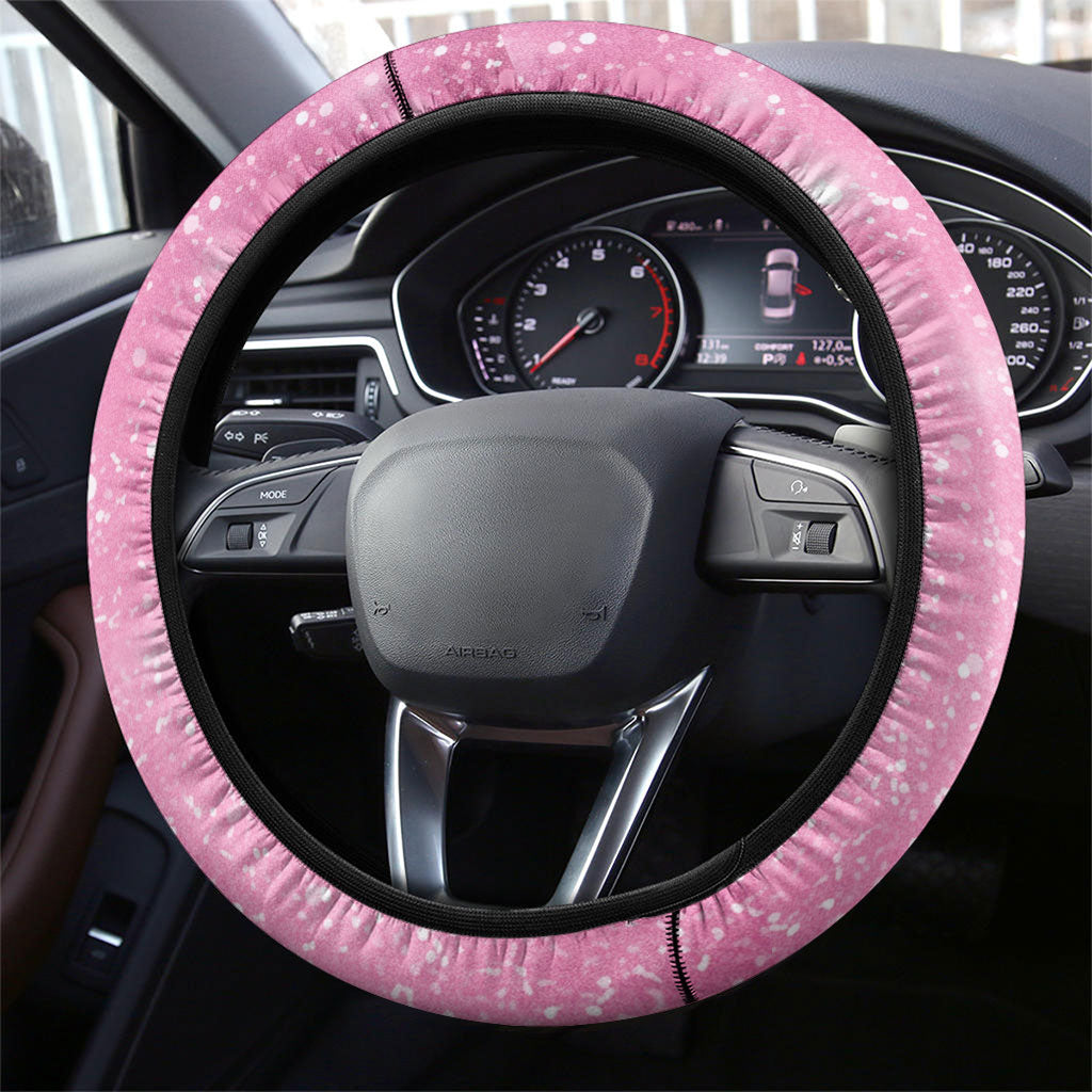 Australia Breast Cancer Awareness Month Steering Wheel Cover Thinking Pink This Christmas