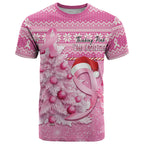 Personalised Australia Breast Cancer Awareness Month T Shirt Thinking Pink This Christmas