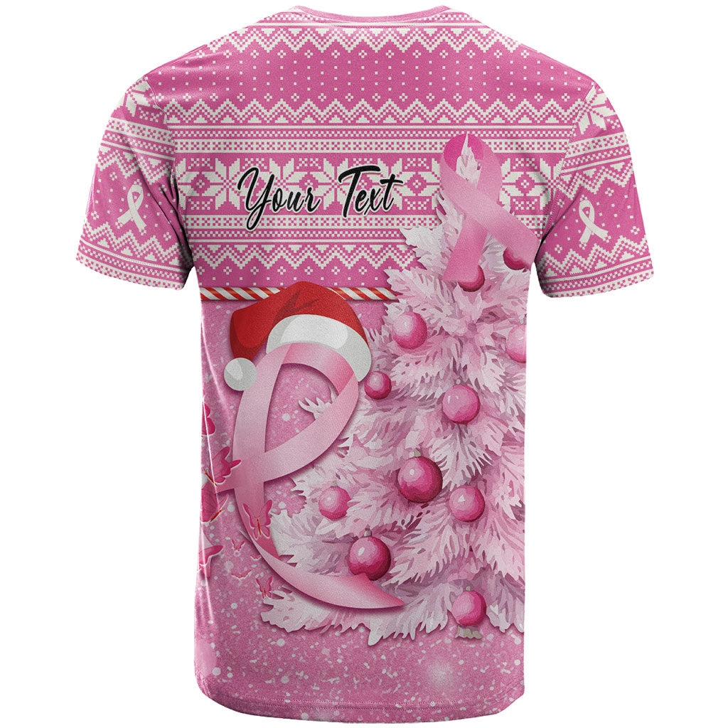 Personalised Australia Breast Cancer Awareness Month T Shirt Thinking Pink This Christmas