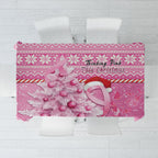 Australia Breast Cancer Awareness Month Tablecloth Thinking Pink This Christmas