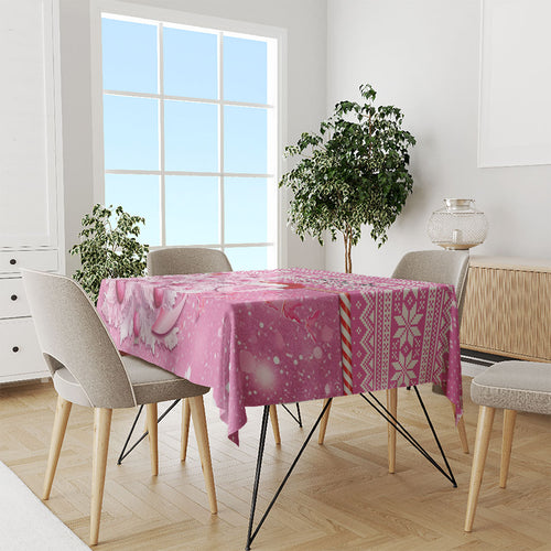 Australia Breast Cancer Awareness Month Tablecloth Thinking Pink This Christmas