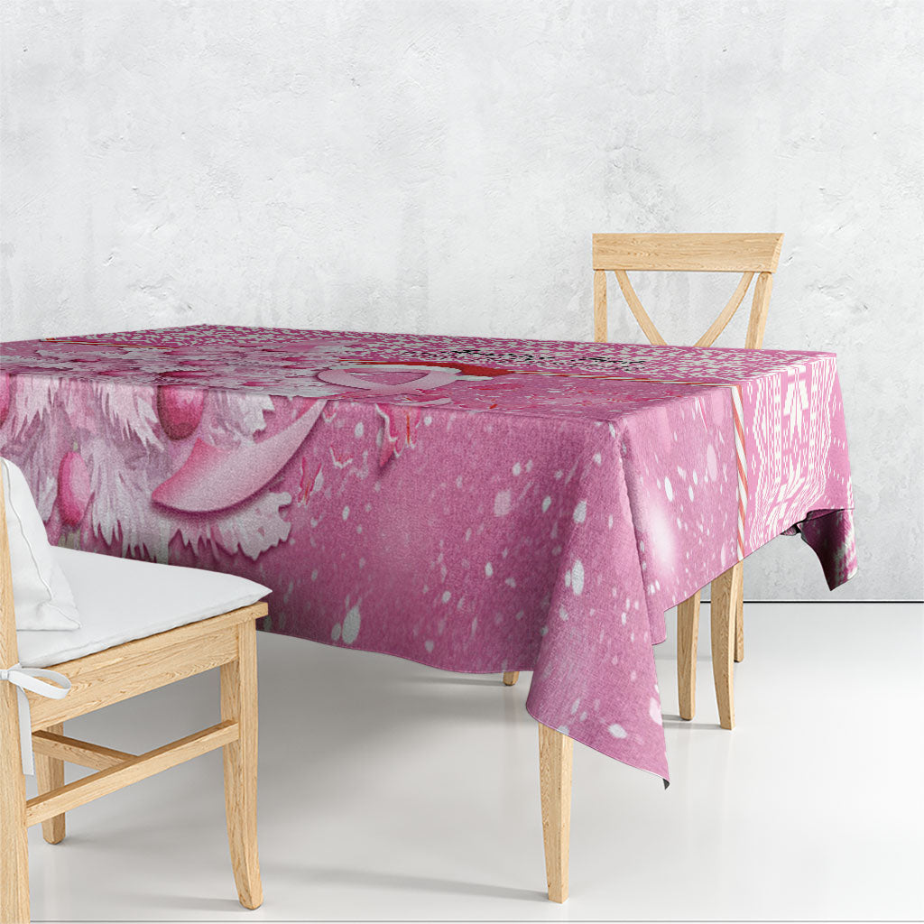 Australia Breast Cancer Awareness Month Tablecloth Thinking Pink This Christmas