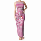 Personalised Australia Breast Cancer Awareness Month Tank Maxi Dress Thinking Pink This Christmas