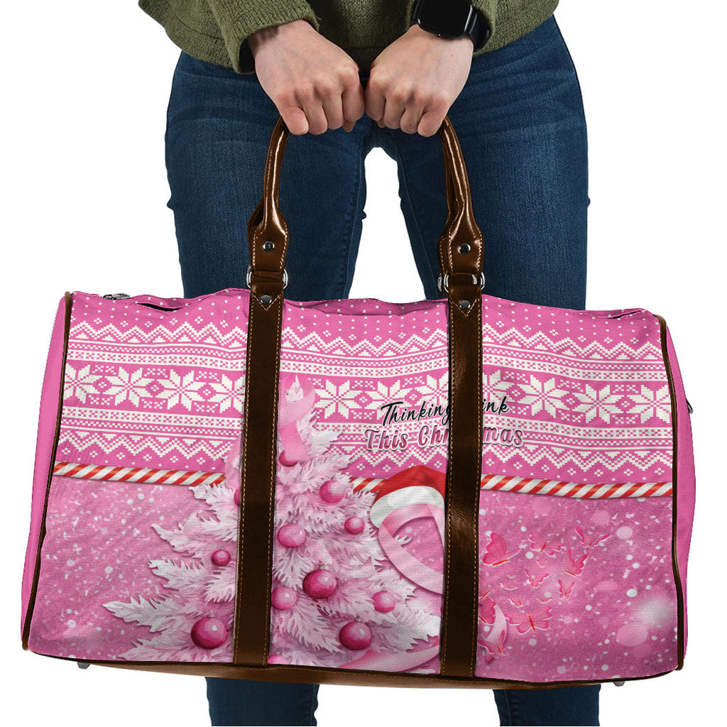 Australia Breast Cancer Awareness Month Travel Bag Thinking Pink This Christmas