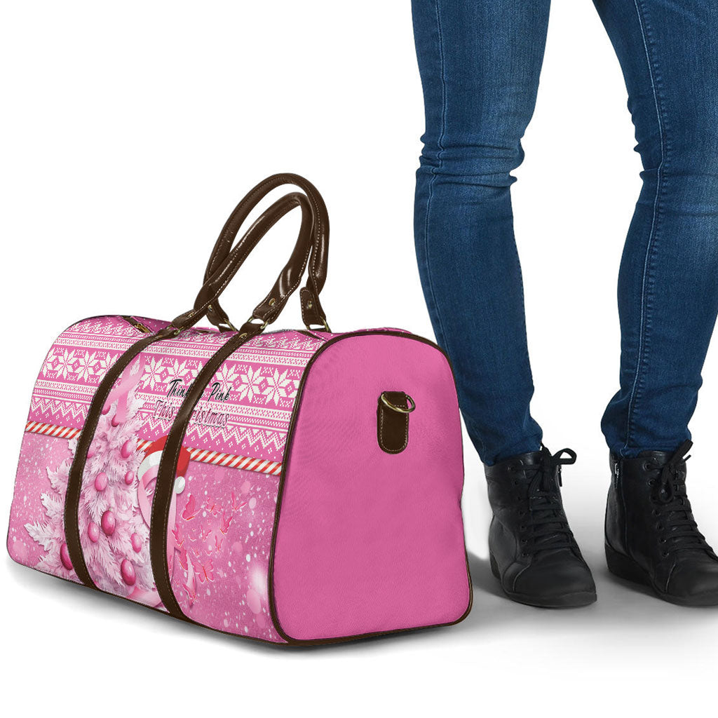 Australia Breast Cancer Awareness Month Travel Bag Thinking Pink This Christmas