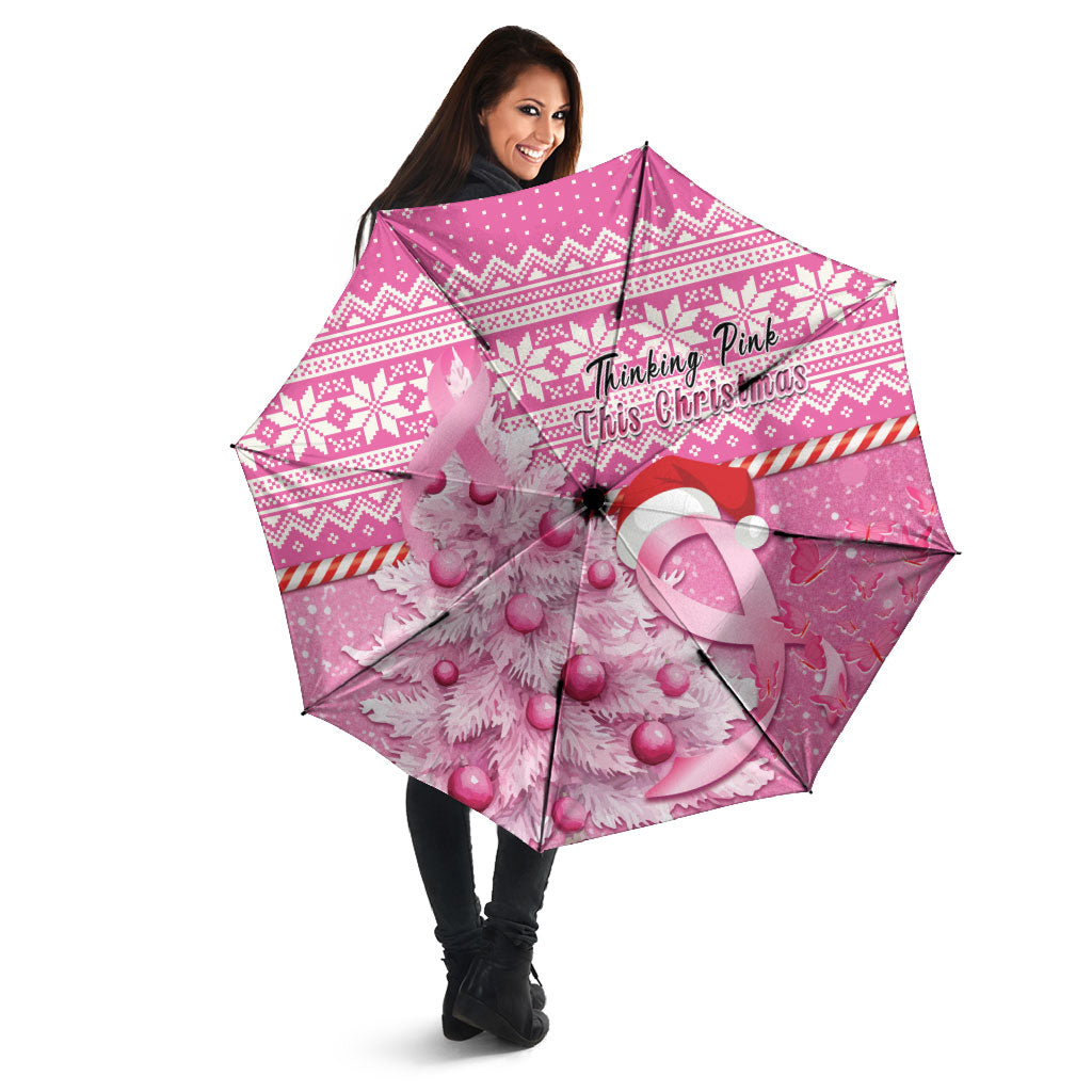 Australia Breast Cancer Awareness Month Umbrella Thinking Pink This Christmas