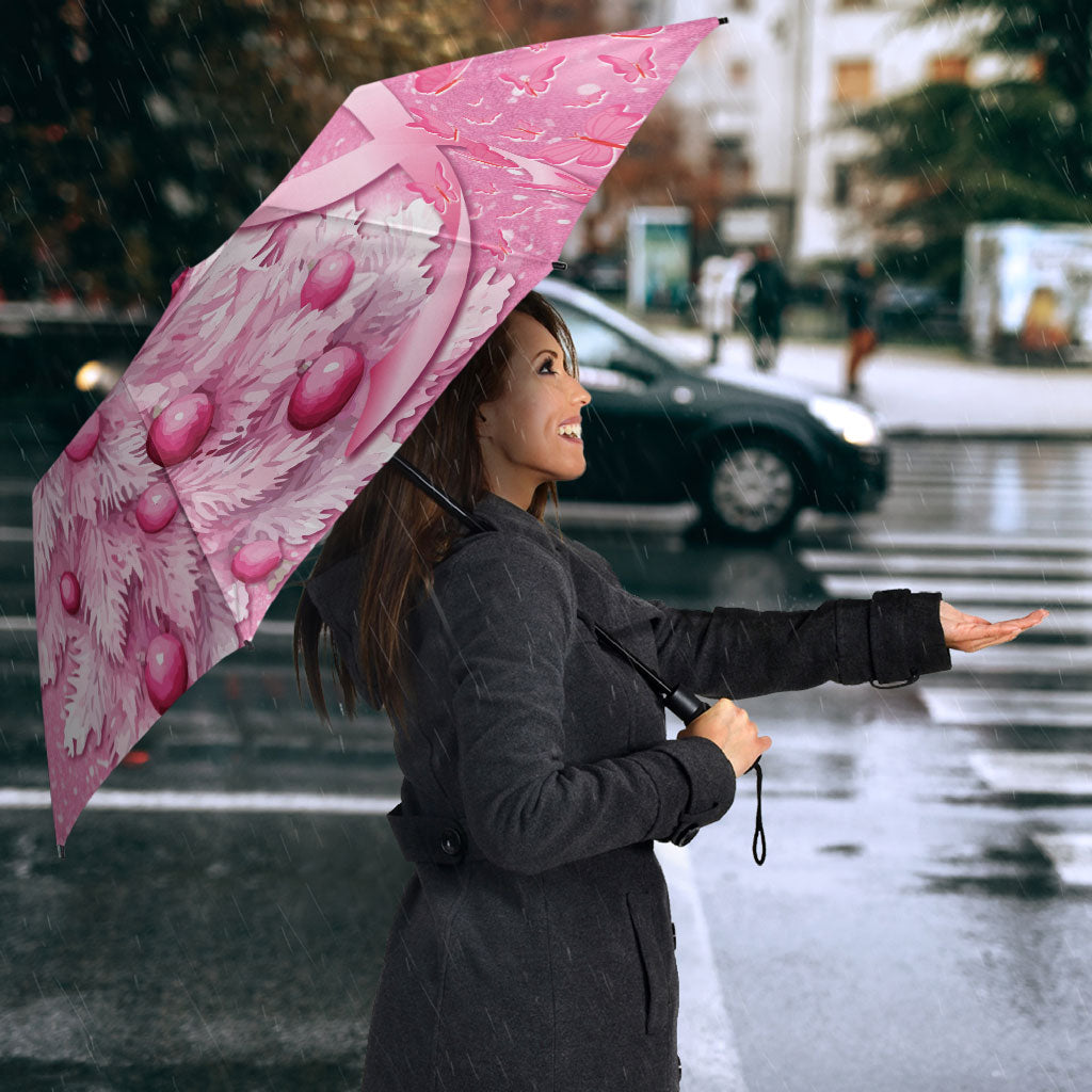 Australia Breast Cancer Awareness Month Umbrella Thinking Pink This Christmas
