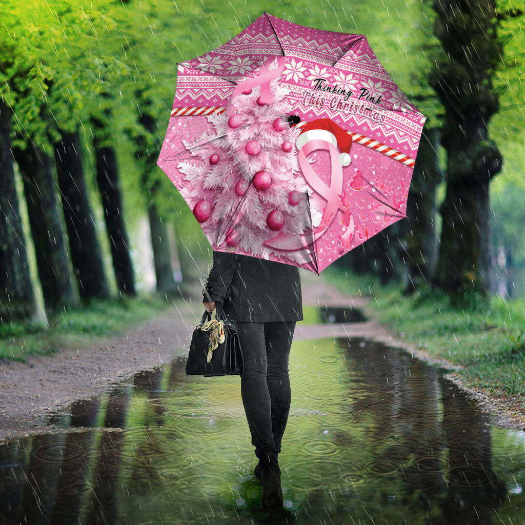 Australia Breast Cancer Awareness Month Umbrella Thinking Pink This Christmas