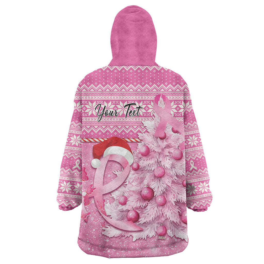 Personalised Australia Breast Cancer Awareness Month Wearable Blanket Hoodie Thinking Pink This Christmas