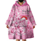 Personalised Australia Breast Cancer Awareness Month Wearable Blanket Hoodie Thinking Pink This Christmas