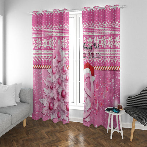 Australia Breast Cancer Awareness Month Window Curtain Thinking Pink This Christmas