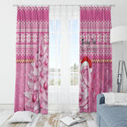 Australia Breast Cancer Awareness Month Window Curtain Thinking Pink This Christmas