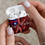 Aotearoa Iwi Ngapuhi AirPods Case Tuhoronuku Kite United Tribes Flag Maori Pattern