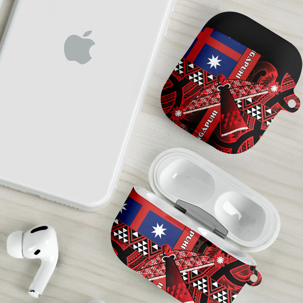 Aotearoa Iwi Ngapuhi AirPods Case Tuhoronuku Kite United Tribes Flag Maori Pattern
