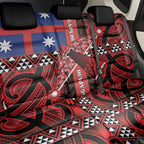 Aotearoa Iwi Ngapuhi Back Car Seat Cover Tuhoronuku Kite United Tribes Flag Maori Pattern