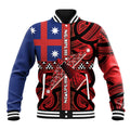 Aotearoa Iwi Ngapuhi Baseball Jacket Tuhoronuku Kite United Tribes Flag Maori Pattern