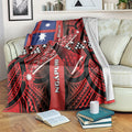 Aotearoa Iwi Ngapuhi Blanket Tuhoronuku Kite United Tribes Flag Maori Pattern