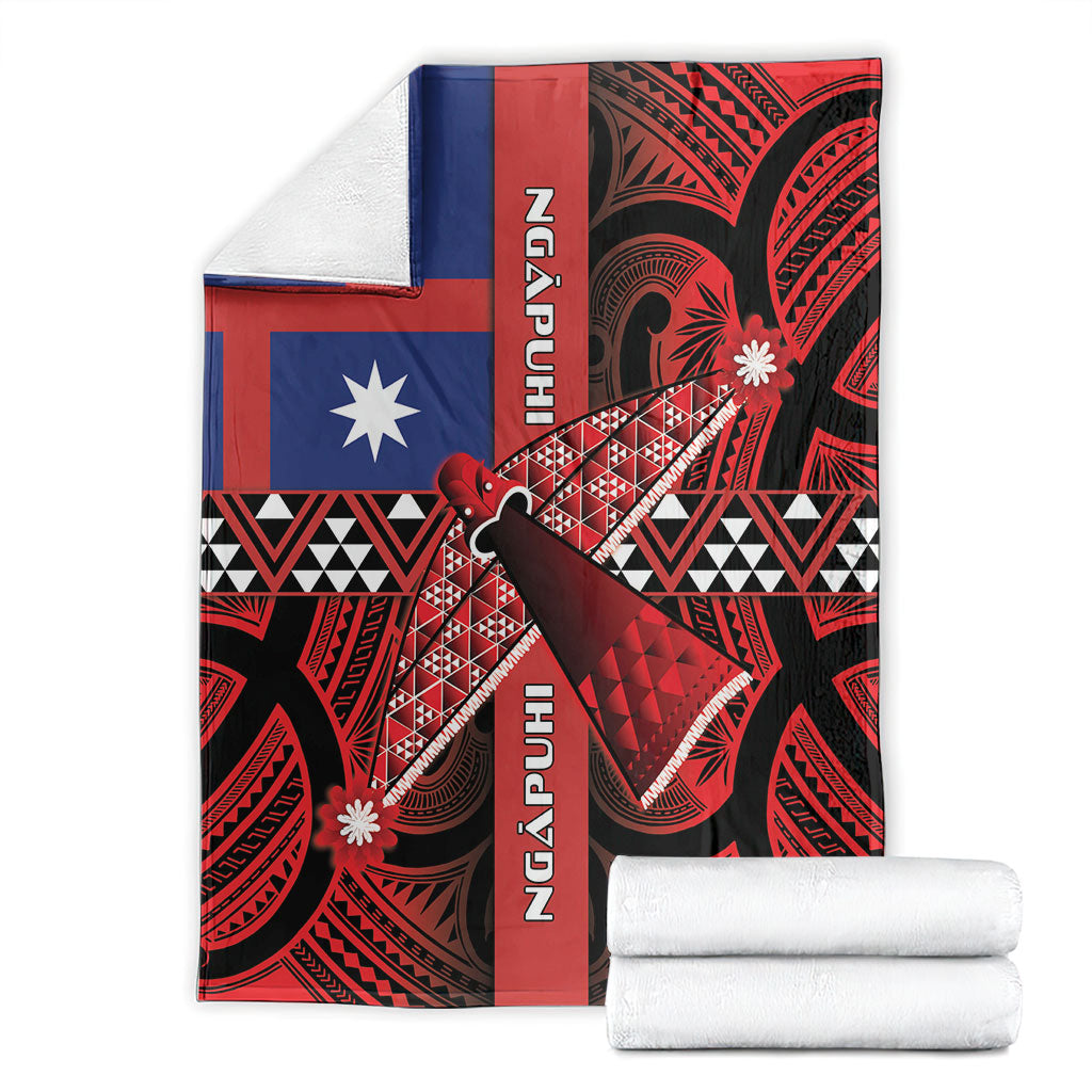 Aotearoa Iwi Ngapuhi Blanket Tuhoronuku Kite United Tribes Flag Maori Pattern